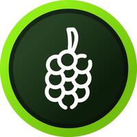 Grapes Creative Icon Design vector