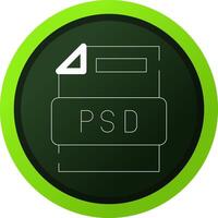 diseño de icono creativo de archivo psd vector