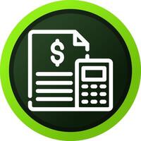 Accounting Creative Icon Design vector