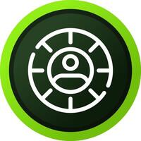 Targeting Creative Icon Design vector