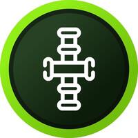 Pipeline Creative Icon Design vector