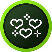 Heart Creative Icon Design vector