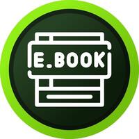 Ebooks Creative Icon Design vector