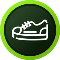 Baby Shoes Creative Icon Design vector