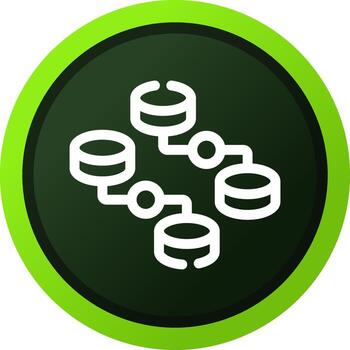 desestructurado datos creativo icono diseño vector