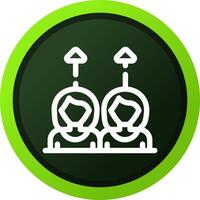Same Approach Creative Icon Design vector