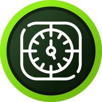 Clock Creative Icon Design vector