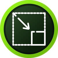 Downsizing Creative Icon Design vector