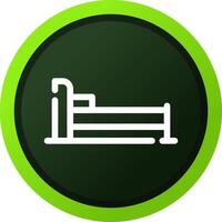 Bed Creative Icon Design vector