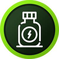 Energy Drink Creative Icon Design vector