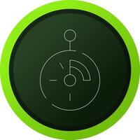 Stopwatch Creative Icon Design vector
