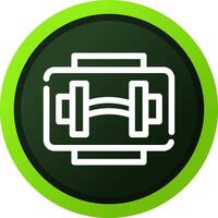 Gym Creative Icon Design vector