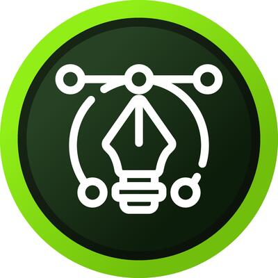 glyph Gradient Box Design