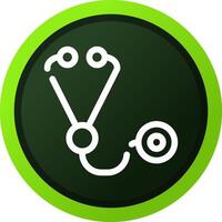 Stethoscope Creative Icon Design vector