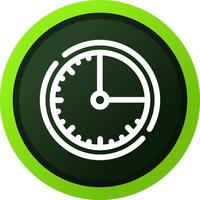 Time Quarter Creative Icon Design vector