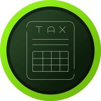 Tax Benefits Creative Icon Design vector