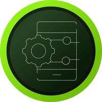 Project Management App Creative Icon Design vector