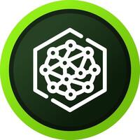 Nanotechnology Creative Icon Design vector