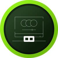 Digital Animation Creative Icon Design vector