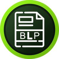 BLP Creative Icon Design vector