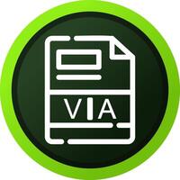 VIA Creative Icon Design vector