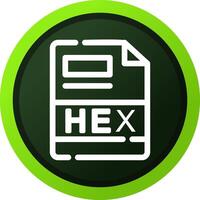 HEX Creative Icon Design vector