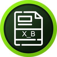glyph Gradient Box Design vector