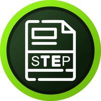STEP Creative Icon Design vector
