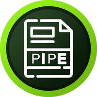 PIPE Creative Icon Design vector