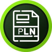 PLN Creative Icon Design vector