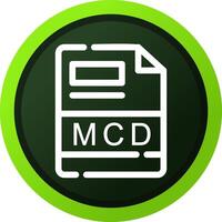 MCD Creative Icon Design vector