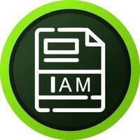 IAM Creative Icon Design vector