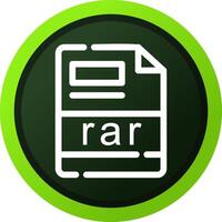 rar Creative Icon Design vector