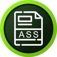 ASS Creative Icon Design vector