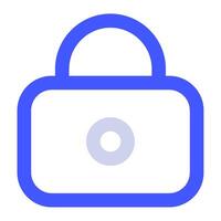 Lock Icon for web, app, uiux, infographic, etc vector
