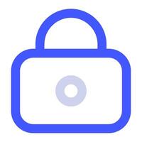 Lock Icon for web, app, uiux, infographic, etc vector