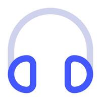 Headphones Icon for web, app, uiux, infographic, etc vector