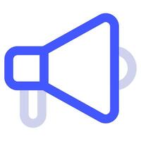 Megaphone Icon for web, app, uiux, infographic, etc vector