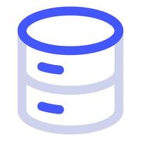 Database Icon for web, app, uiux, infographic, etc vector