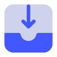 Inbox Icon for web, app, uiux, infographic, etc vector