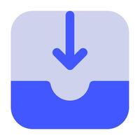 Inbox Icon for web, app, uiux, infographic, etc vector