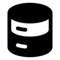 Database Icon for web, app, uiux, infographic, etc vector