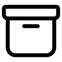 Archive Icon for web, app, uiux, infographic, etc vector
