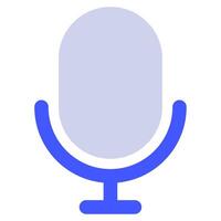 Microphone Icon for web, app, uiux, infographic, etc vector