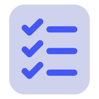 Survey Icon for web, app, uiux, infographic, etc vector
