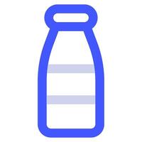 Milk Icon Food and Beverages for Web, app, uiux, infographic, etc vector