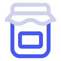 Jam Icon Food and Beverages for Web, app, uiux, infographic, etc vector