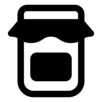 Jam Icon Food and Beverages for Web, app, uiux, infographic, etc vector