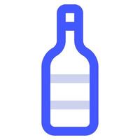 vino icono comida y bebidas para web, aplicación, uiux, infografía, etc vector