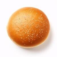 AI generated components for a hamburger patti photo